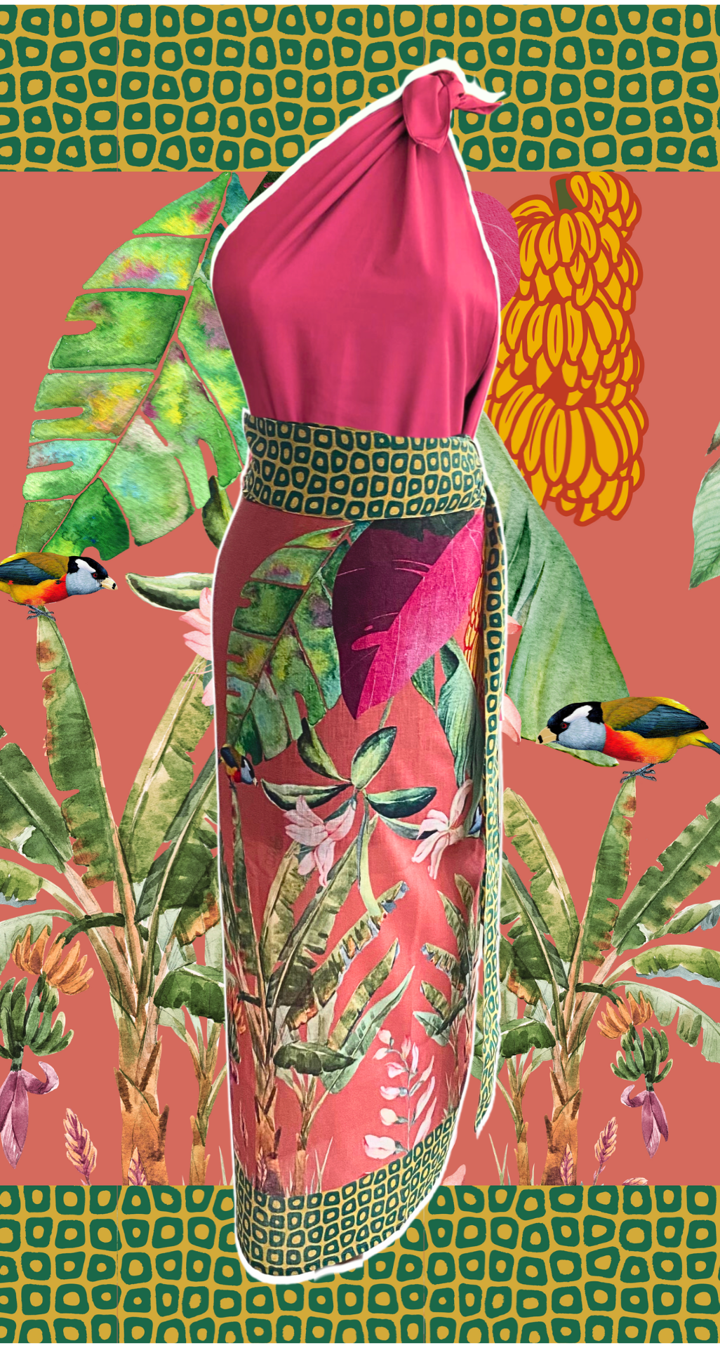 Colección Looks- tropical in fuscia