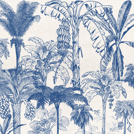 Mantel -Colección orgullosamente colombianas- palmas azules